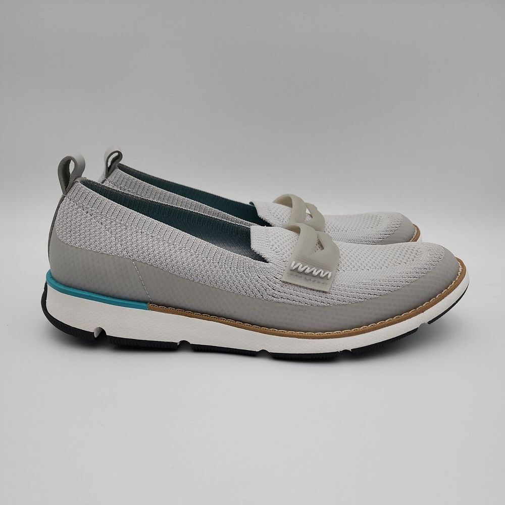 Cole Haan 4.Zerogrand Women's 9B Loafer Slip On W21320 Cool Grey Stitchlite NWOB - Picture 3 of 11